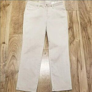 New Chicos Define Me Jeans 2 us 12 Womens Gray High Rise Straight Ankle 33X26.5